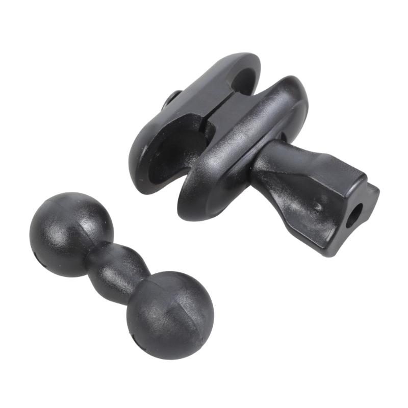 Ball Head Adapter Extension Joint Mount Adapter Connecting Brackets for 17mm Car Phone Tablet Holder