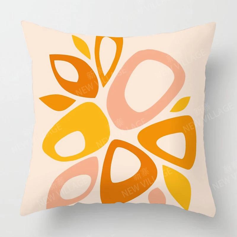 Nordic Fall Home Decor Autumn Throw Pillow Case Sofa Cushion Cover Modern X  X X  X Geometry