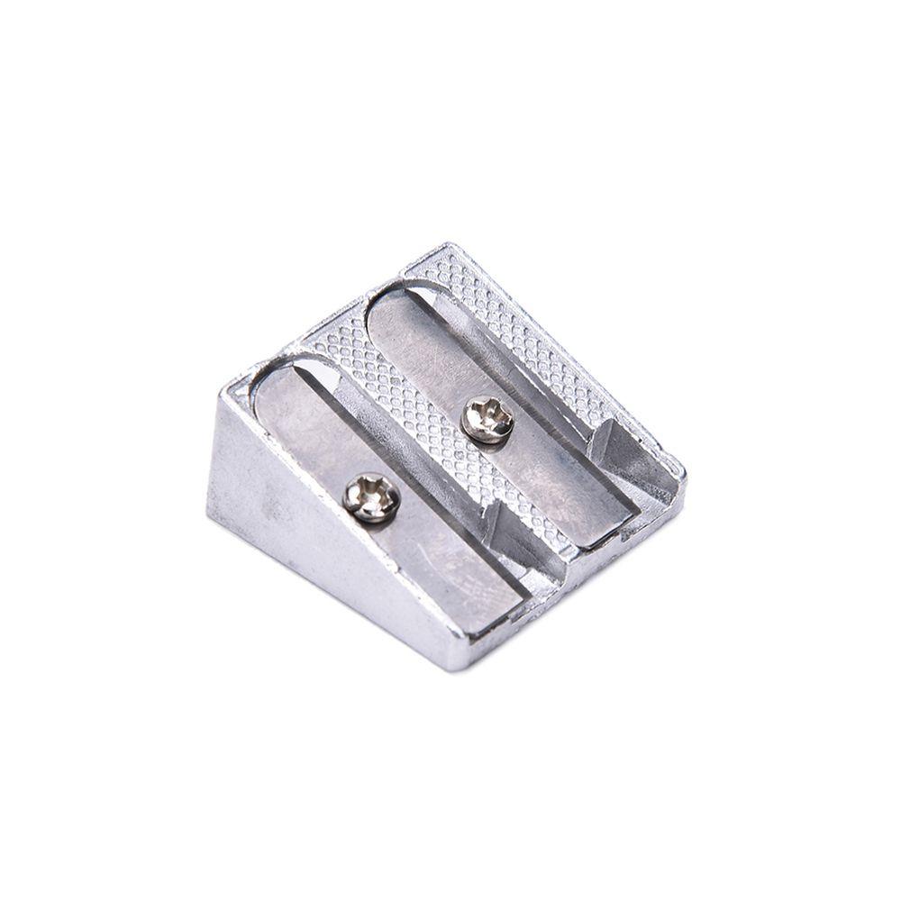 Bevelled Two Hole Pens Cutter Tool Pencil Sharpener Office Sharpener Double Hole Pencil Sharpener