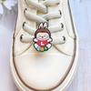 Kids' Cute Lace Buckle AF1 DIY Shoe Accessories - Fabric Flower Embellishments for Air Force 1 Canvas Sneakers