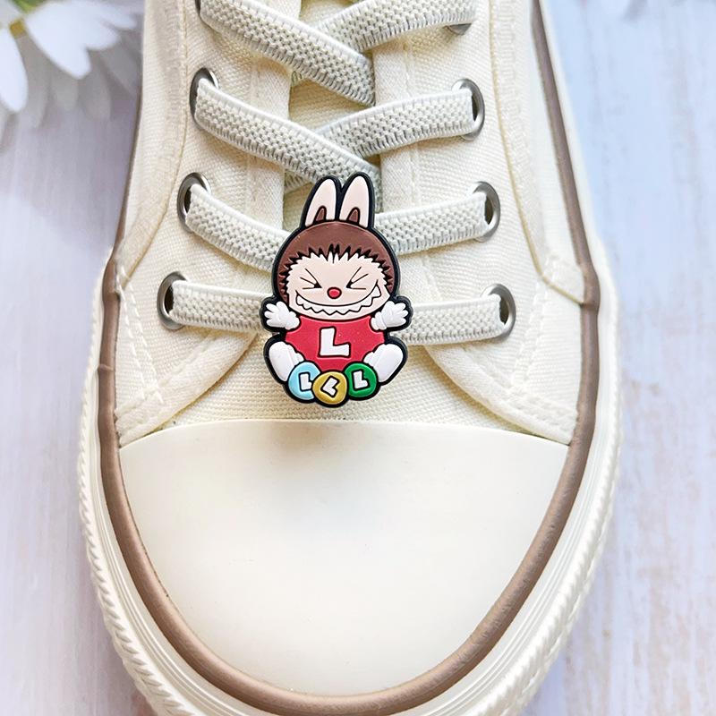 Kids' Cute Lace Buckle AF1 DIY Shoe Accessories - Fabric Flower Embellishments for Air Force 1 Canvas Sneakers