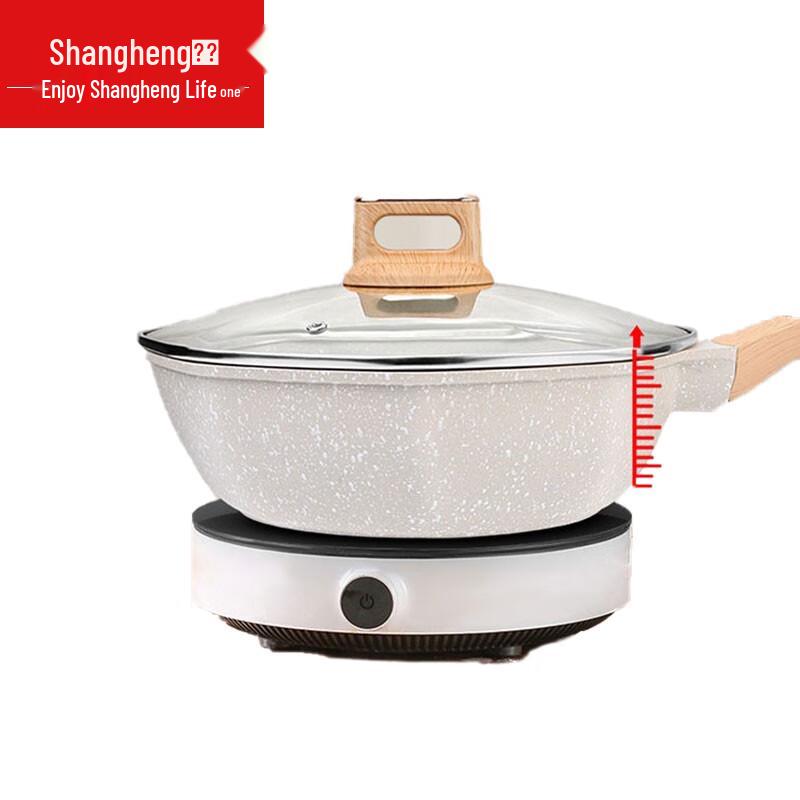Maifan Stone Coated Octagonal Frying Pan