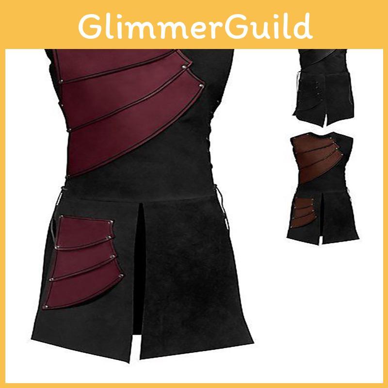Armure de Chevalier Médiévale de Haute Qualité pour Homme Costume d'Halloween pour Homme Tailles M-3XL