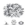 1-100 Pcs Durable Waxed Candles Making Metal Wick Sustainers Carry Holders Tabs Tool DIY Crafts Candle Wicks DIY Candle Making