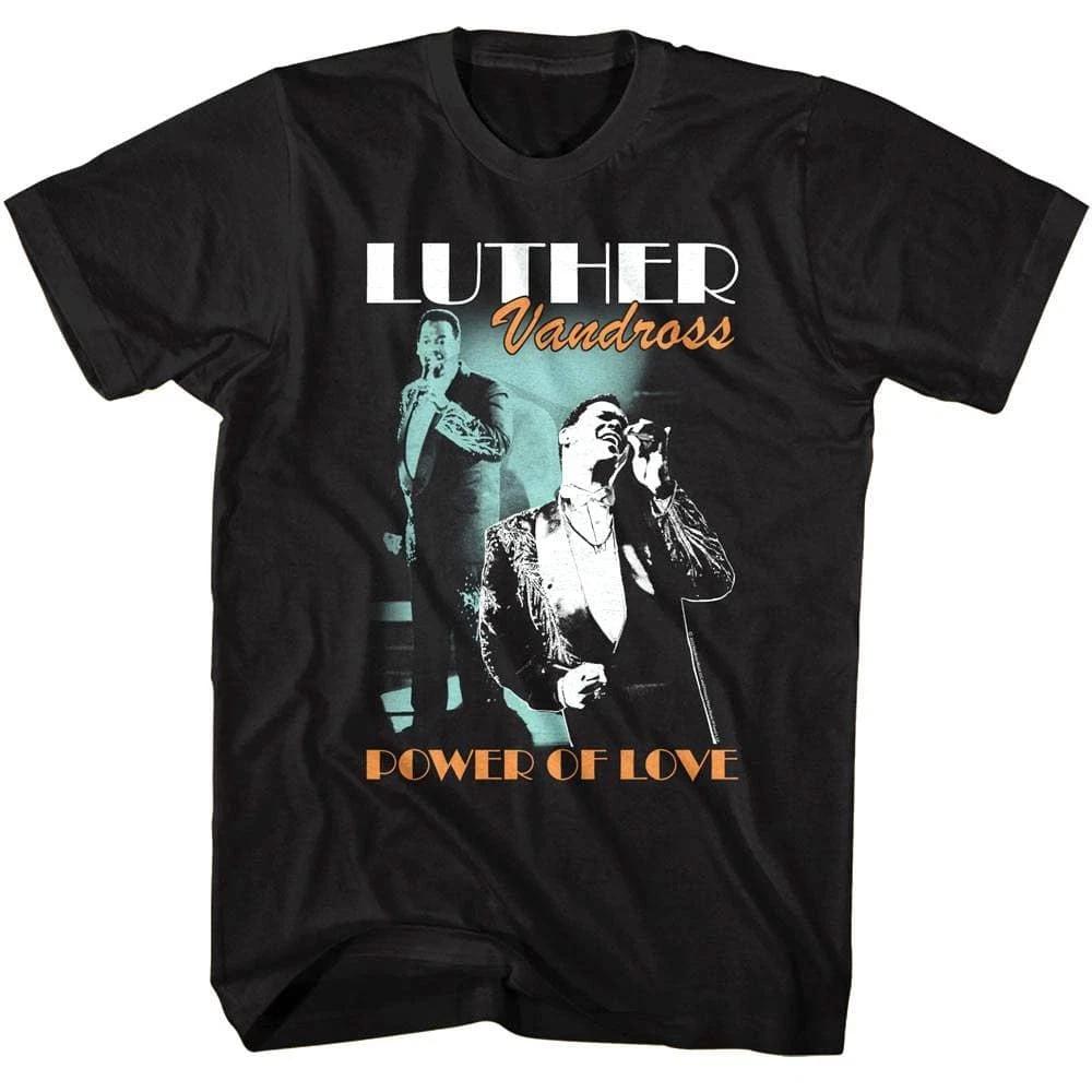

Luther Vandross Power of Love Men s T Shirt M