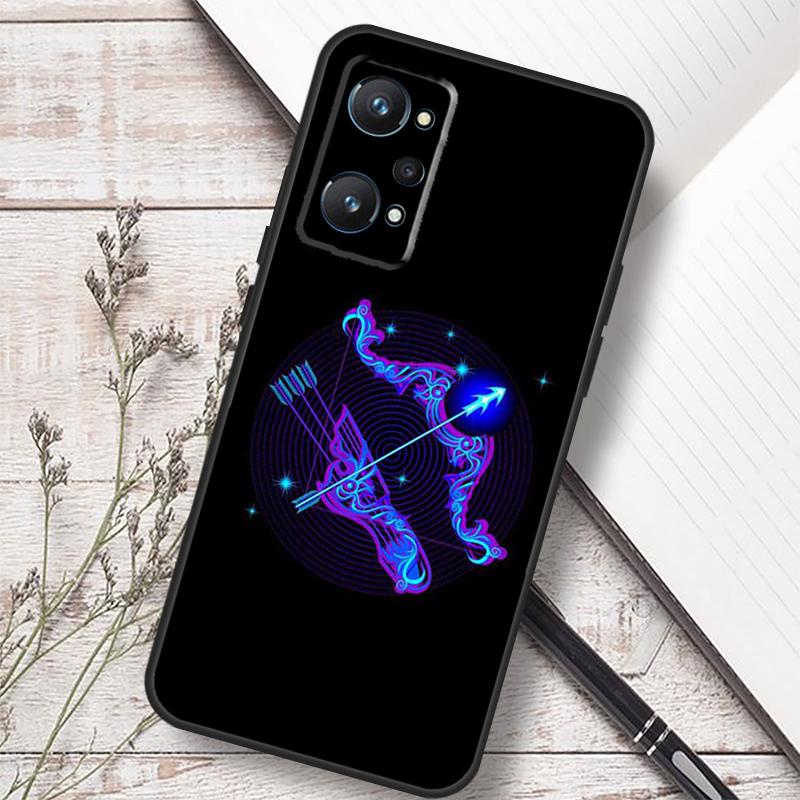 Zodiac Signs For Realme 14 10 11 12 13 Pro Plus GT 6 6T 5 GT7 Pro C67 C61 C55 C53 C51 C21Y C25S C75 Case