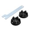 2Pcs Blender Rubber Coupler Gear Clutch with Removal Tool for Kitchen Aid 9704230