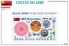 Miniart Cheese Seller Set Plastic Model MA38076 1/35