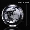 Crystal 60mm 3d Ball Glass Laser Engraved Miniature Sphere Home Gift Decor
