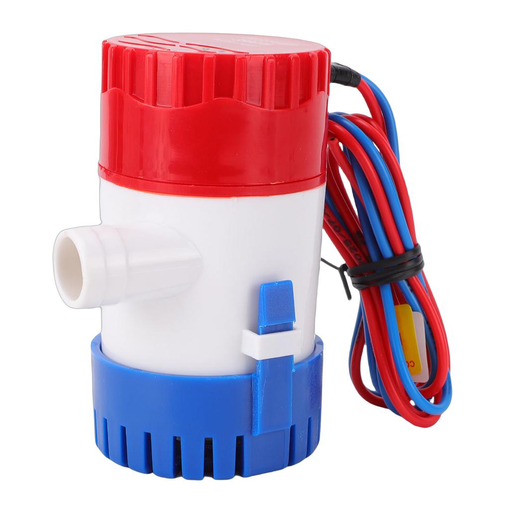 Automatic Boat Bilge Water Pump 12V 350GPH Quiet Motor Submersible Bilge Pump 3 4 Inch Outlet