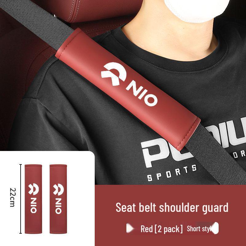 

Nio Seat Belt Shoulder Pad for ES6, ET7, EC6, ET5T, ET5, ET9, ES8, Firefly. Nio es6/et5t/et5/ec6/et9/es8 Firefly et7
