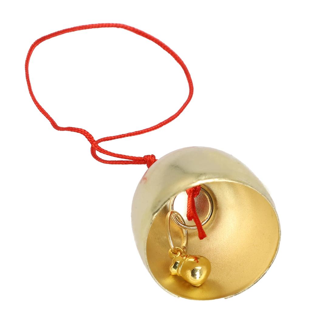 Pendant Metal Bell Pure Copper Vintage Wind Chime 1PCS Anti-Theft DIY Craft Door Bell Gold Hanging Home Decoration
