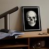 Vintage Skull Print Anatomical Poster Set Anatomy Canvas Paintings Wall Art Skull Art Print Gift For Living Room Home Frameless