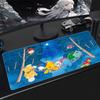 Kawaii Mouse Pad Gaming PC Accessories Pokemon Pikachu HD Gamer Cabiner Keyboard Rug Desktop Mouse Mat Carpet Rubber Mousepad