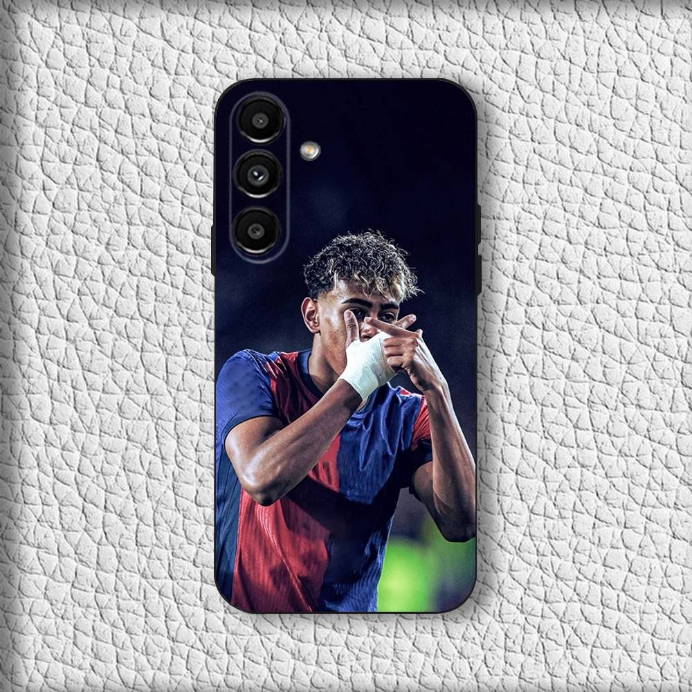 L-Lamine Yamals No 10 Phone Case For Samsung Galaxy A20,A21s,A22,A31,A32,A52,A53,A72,73,A80 Soft Black Cover