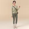 ACKDCS Women's Long Sleeve Quick-Dry Fitness Top