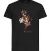 Schwarzes T-Shirt - Schwarzer Jersey - Genshin Impact - Xinyan-