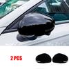 For LEAPMOTOR B10 2025 2026 Car Style Rearview Mirror Cover Trim Protect Kit Rear View Mirror Rain Eyebrow Frame ABS Accessories