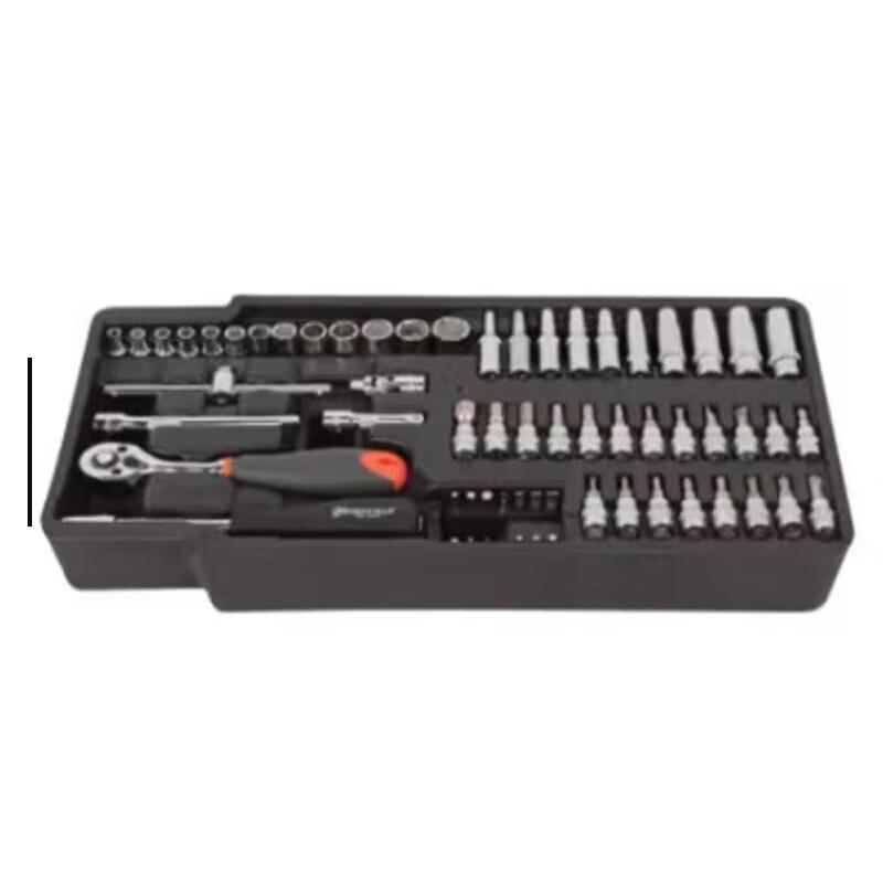 Steel Shield 64-Piece Socket Wrench Set