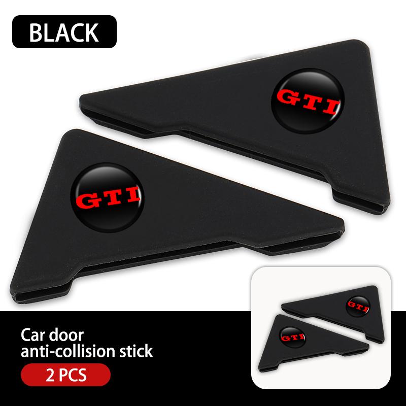 CUP1 Car Door Scratch Protector Silicone Anti-collision Covers For Volkswagen VW GTI Tiguan Passat B5 B6 B7 CC Jetta MK5 MK6 Polo