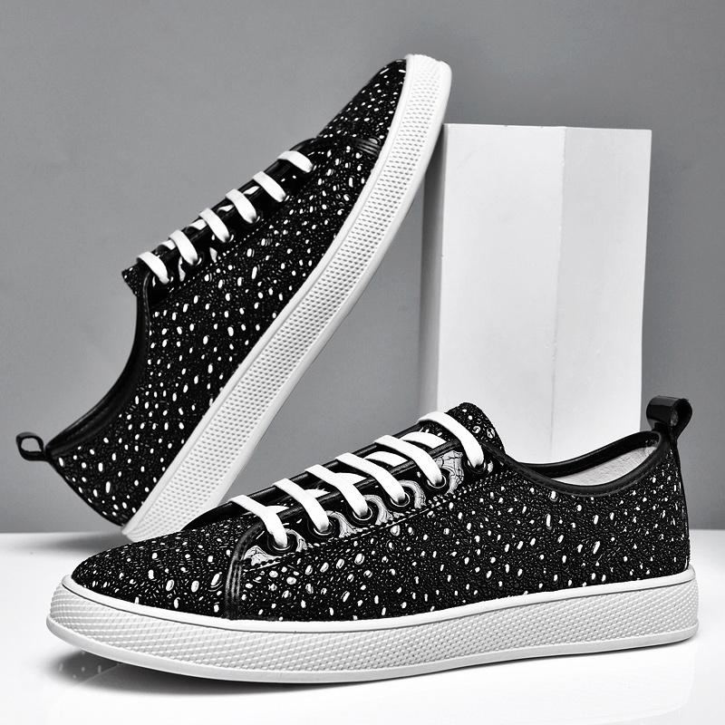 High Quality Genuine Leather Men Shoes Outdoor Light Casual Shoes Comfy Sneakers Soft Versatile Board Shoes Man Vulcanized Flats