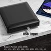 Mini HD DVD-Player, Heim-CD-Player, DVD-Player für TV, wird mit HDMI- und RCA-Audio-Video-Kabeln geliefert, aufrüstbar auf HD 1080p