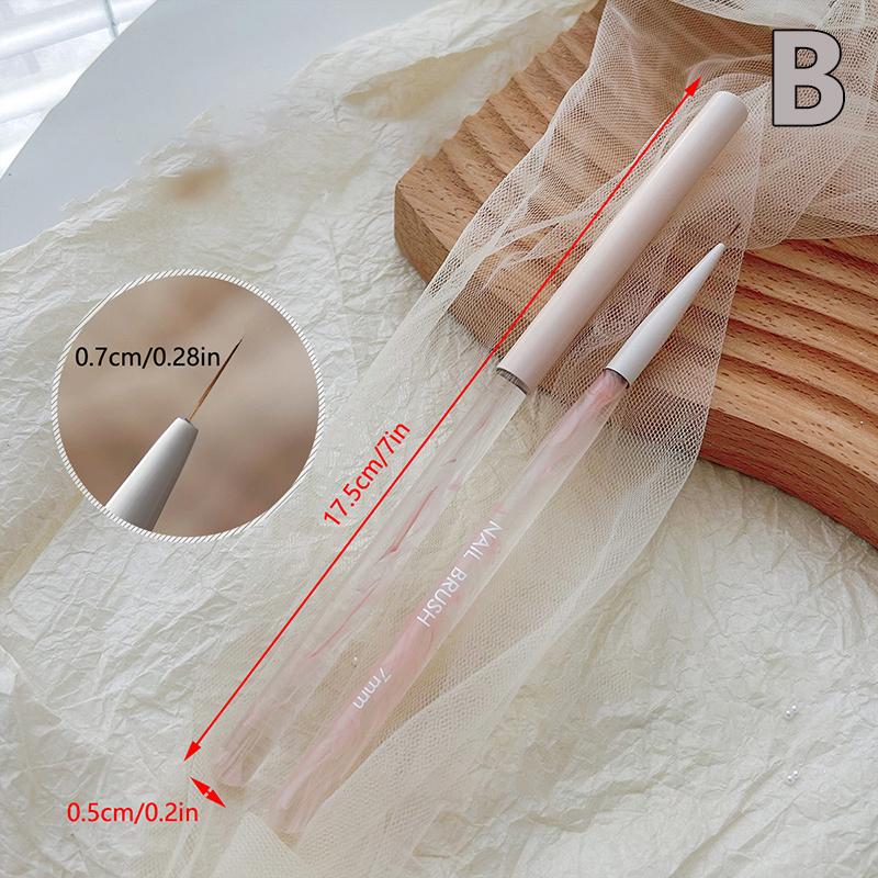 

1Pcs Nail Art Brushes Multiple Types Ultra-Fine And Ultra Long Wire Drawing Painting Diy French Nail Liner Pens Manicure Tool