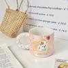 Creative Puppy Ceramic Mug Cup Girls Gift Coffee Cup Cute Girl Heart Water Cup Couple Breakfast Cup