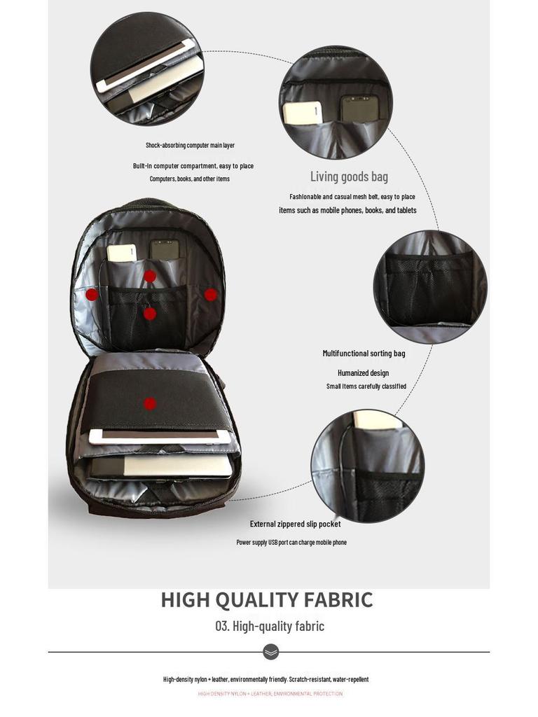 LED Werbe-Rucksack mit Display für Reisen & Outdoor-Bekleidung