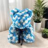 25cm Artificial Flowers Bear Rose Bear Romantic Creative Gifts For Valentines Day Mothers Day Anniversary Wedding Eternal Flower