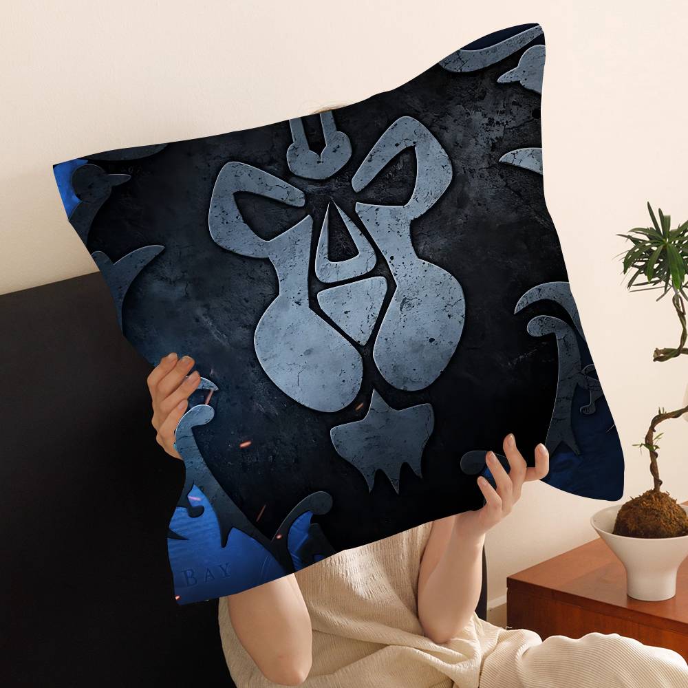 Arthas World Of Warcraft Pillow Anime Pillow Sofa Bed Head Pillow Cover Cushion Cover 45x45 Cm Fashion