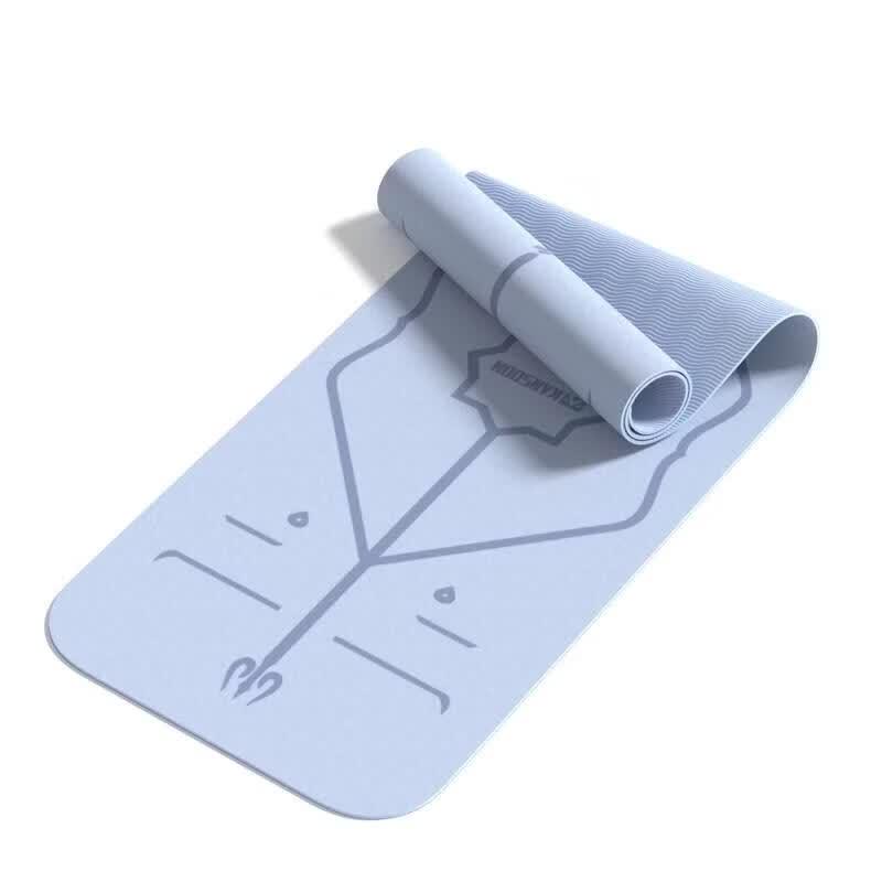 KANSOON TPE Yoga Mat with Alignment Lines
