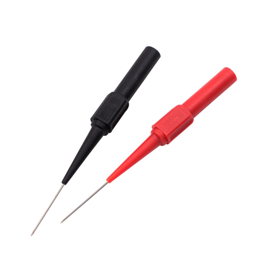 2-10Pcs Diagnostic Tools Multimeter Test Lead Extention Back Piercing Needle Tip Probes Autotools Automotive Kit Machine 0.7MM