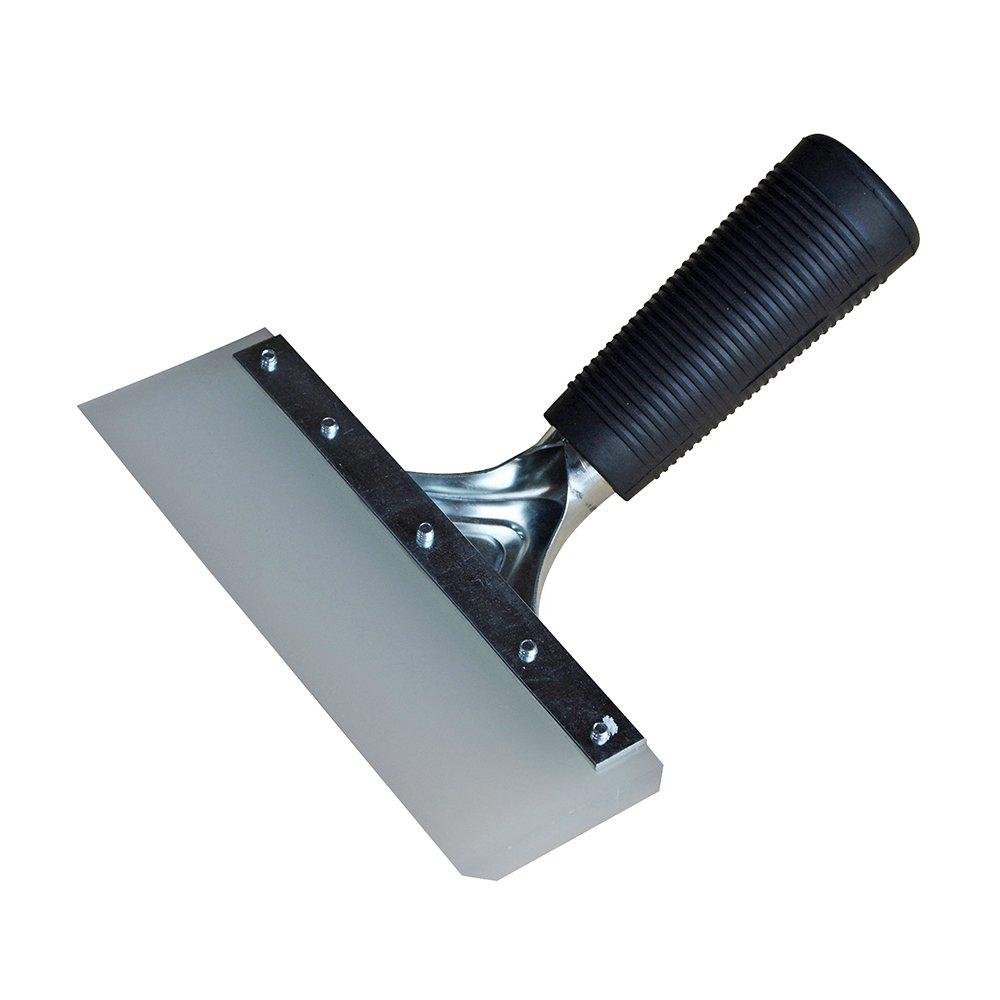 Ehdis CM Flat Silicone Water Blade Squeegee for Window and Auto Extra Thick Blade with Rubber Purpose Windshield Squeegee 155 Shower, Glass, Handle,