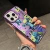 Cartoon Monsters Universitys Phone Case for iPhone 17 Air 16 16e 15 14 Plus 13 12 11 Pro Max X Xs XR 8 Colorful Silver Cover