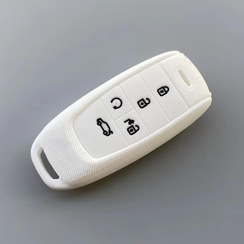 Silicone Car Key Case Cover for Gac New Energy Trumpchi Aion S V Y LX Car Accessories Car-Styling Shell Keychain Protection