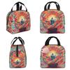 Resurrected Jesus Jesus Biblical References Insulated Lunch Bag for Women Office Cooler Thermal Food Box Tote Lunch Boxes