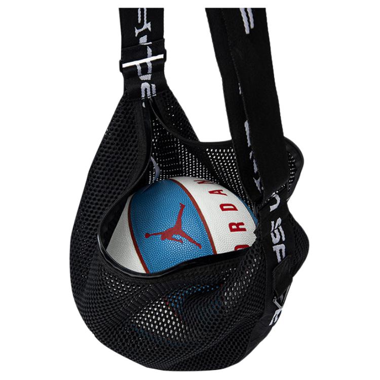 

Новая сумка Jordan из полиэстера 2 в 1 HOBO на одно плечо, кроссбоди, баскетбольная, обычная, унисекс, угольно-черная JD2433037AD-001 41.9*25.4*35.6CM