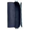 New COACH Georgie Sheepskin Saddle Bag, Shoulder Bag, Crossbody Bag Trumpets Women's Light Blue C2803-SVQVE