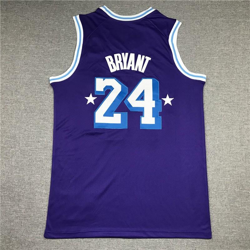 Embroidered NBA Los Angeles Lakers 24 Kobe Bryant Basketball Jersey Men Women Fall Winter