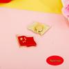 National Flag Magnetic Brooch Set