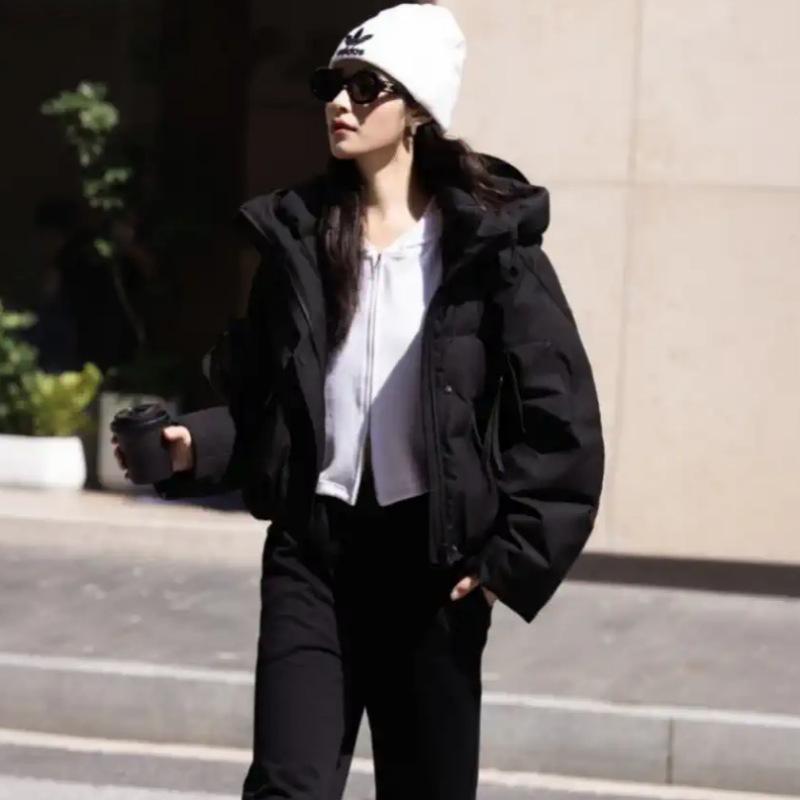 New Winter Fashion Warm Loose Temperament Casual Short Thickened Cotton-padded Clothes