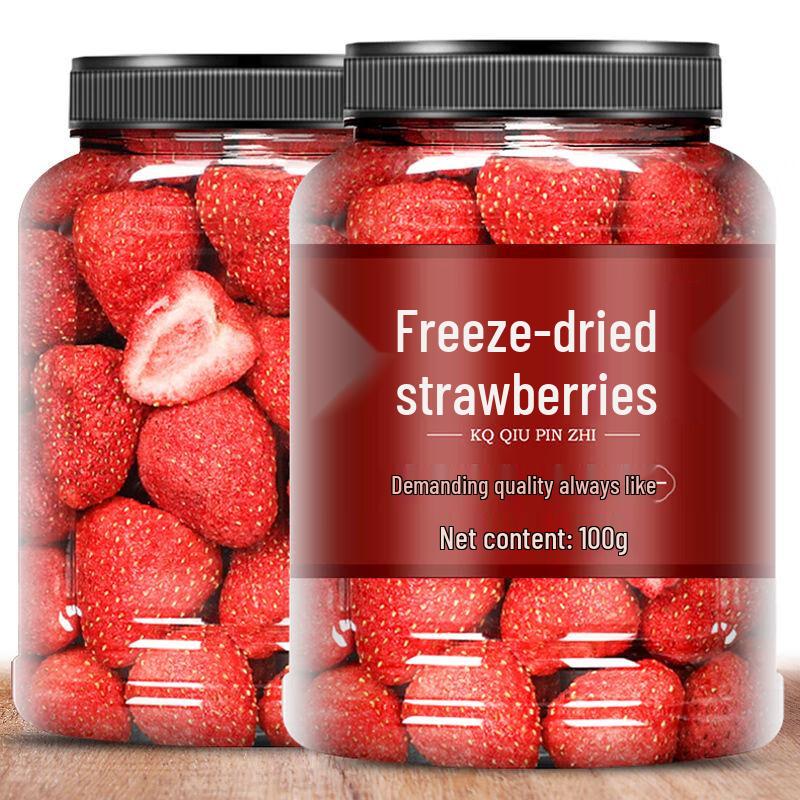 Freeze-Dried Strawberry Crisps