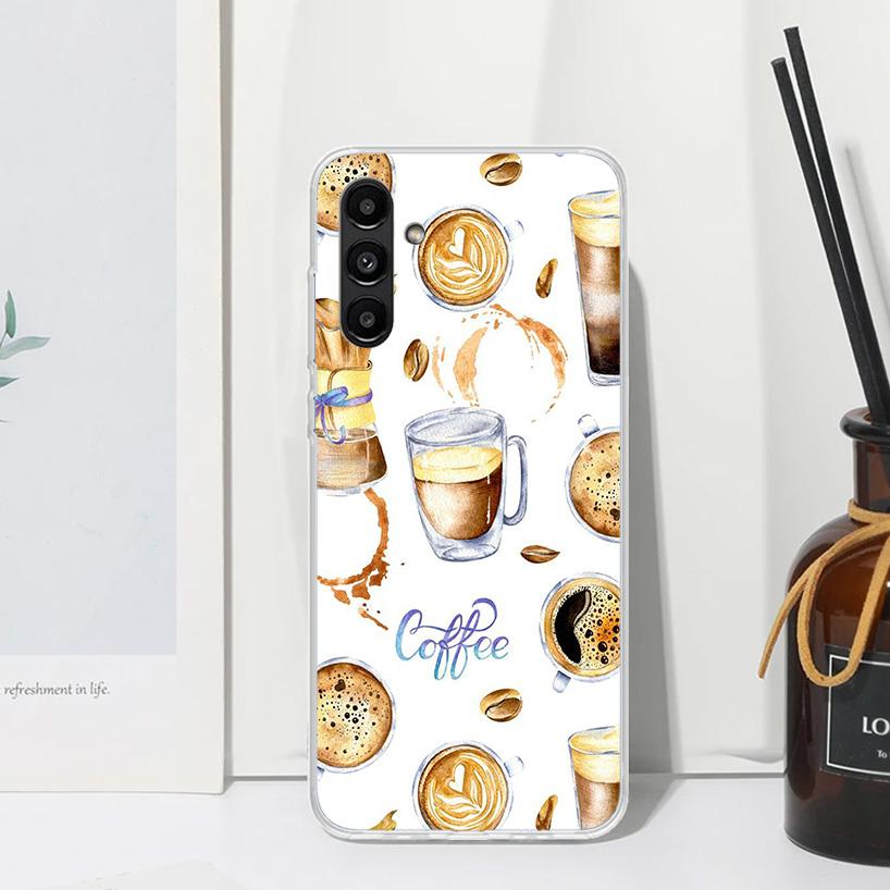 Kaffeeweinbecher Handyhülle Für Samsung Galaxy A15 A25 A35 A55 A14 A24 A34 A54 A13 A23 A33 A53 A12 A22 A32 A52 A05S A04S A03S
