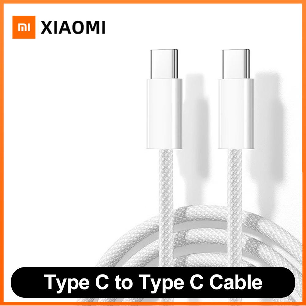 Xiaomi 1PCS - 5PCS Original 60W USB C to Type C Fast Charger Cable For iPhone 17 Pro Max 16 15 Pro Max Fast Charging Cable Accessories