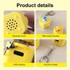 Gamer Keychain Mechanical Switch: Rgb Led Light Up Frog Duck Pendant, Clicky Keyboard Tester Keyring, Backpack Decor Aesthetic