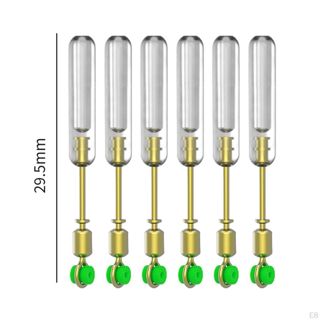 6 Pieces Fishing Float Adapters Bobber Holder Line Connectors Anti Tangling with Storage Box