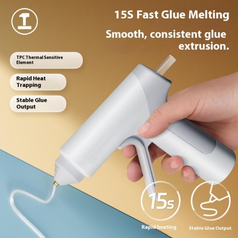 Lightweight Cordless Adhesive Applicator Efficient Heating Element Ergonomic Design Long Lasting Fit for Precise Bonding