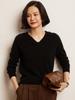 Soft Hooded Cashmere Sweater for Women - 2026 Autumn/Winter Collection: Solid Color, Gentle Style, Loose Fit