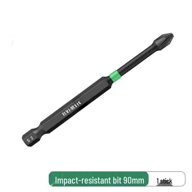 Impact-Resistant Magnetic Phillips Screwdriver Bit Set - High Hardness, Extended Hex Electric Drill Compatibility